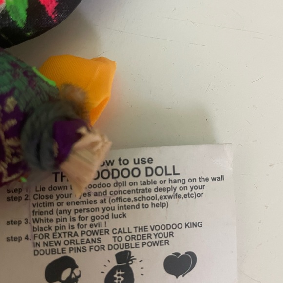 Authentic New Orleans voodoo doll - Picture 3 of 3